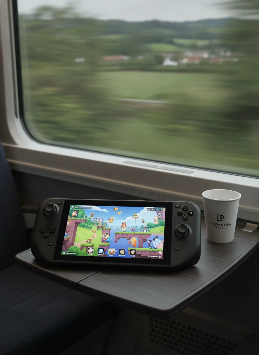 Steam Deck on the go
